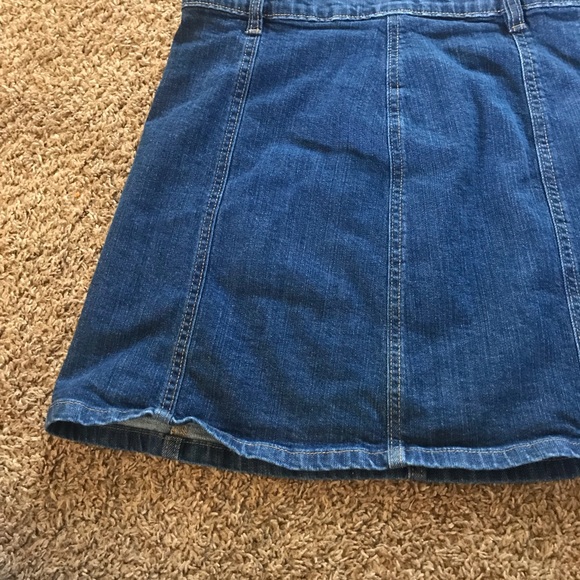 Denim button up skirt - Picture 5 of 7